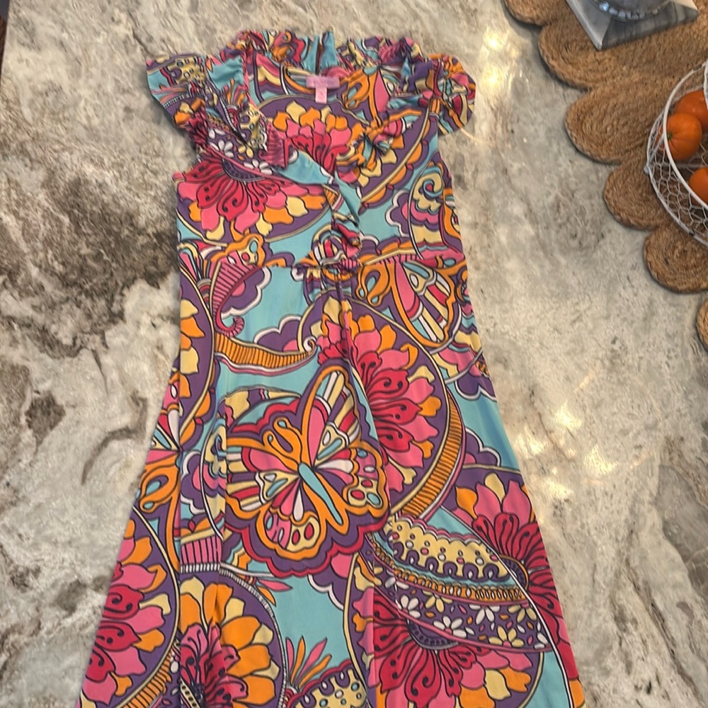 Lilly Pulitzer Optical Illusion Dress Size XS